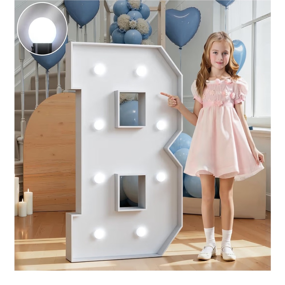 3 ft letter B